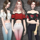 模拟人生4女性时尚上衣MOD