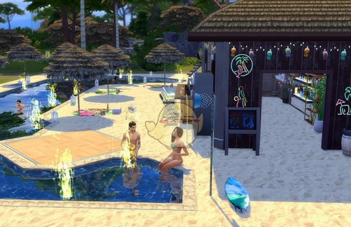 模拟人生4美丽的沙滩俱乐部MOD