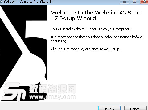 WebSite X5 Start 17完美版截图