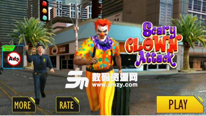 可怕的小丑攻击模拟器手游(ScaryClownAttack) v1.0 安卓版