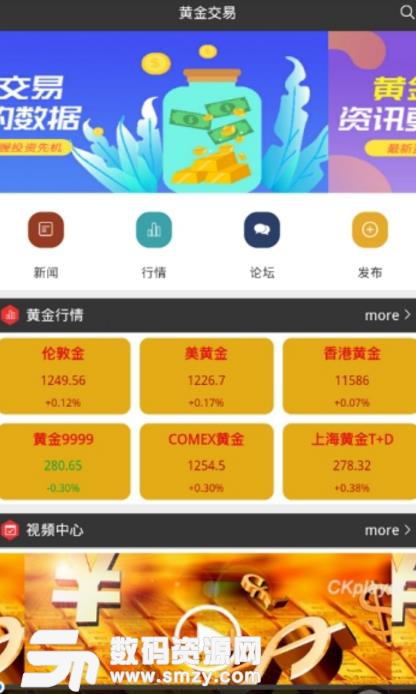 黄金交易宝安卓版(黄金价格的资讯) v1.2 正式版