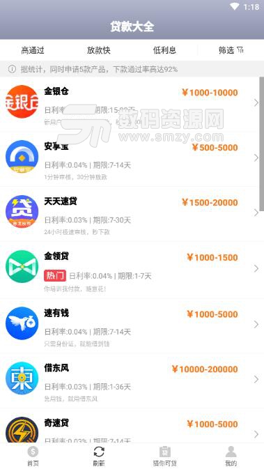 金科金服安卓APP(高额度贷款软件) v1.2.1 最新版