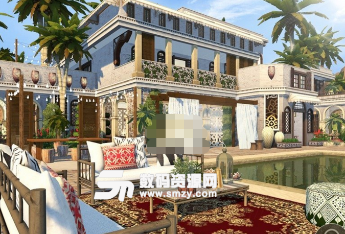 模拟人生4阿拉伯风格住宅MOD