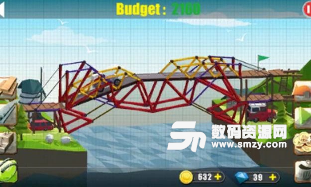 工程建造桥梁安卓内购版(Elite Bridge Builder) v1.3.2