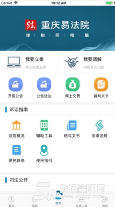 重庆易法院免费APP(法律服务软件) v1.0 安卓版