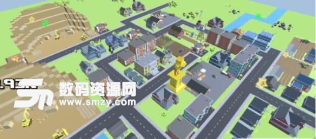 涡轮城市安卓版(3D像素模拟建造) v1.0 手机版