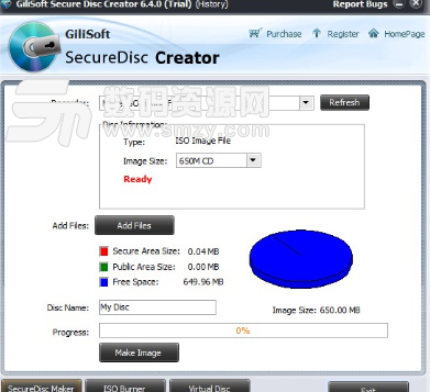 GiliSoft Secure Disc Creator完美版图片