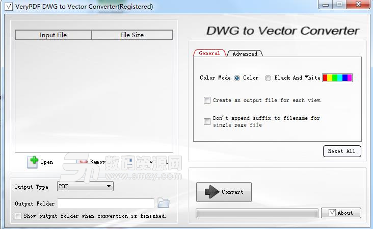 VeryPDF DWG to Vector Converter注册版