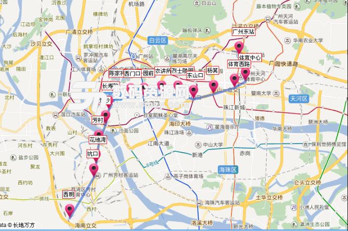 广州地图全图高清版