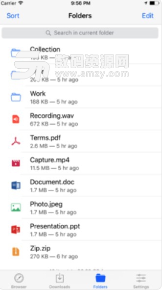 FileGet苹果版for ios (文件管理器) v1.5 手机版