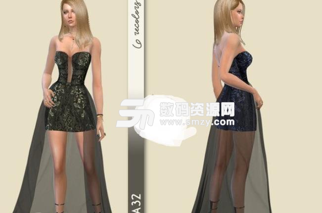 模拟人生4女性优雅短裙MOD