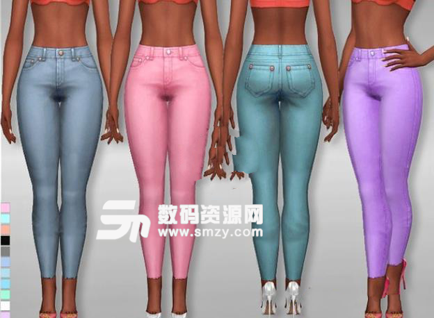 模拟人生4女性紧身牛仔裤补丁免费版