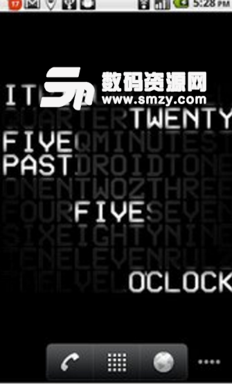 Word Clock LiveWallpaper安卓版v1.7 手机版