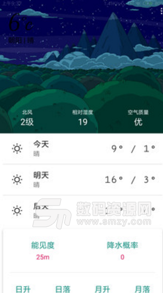 小天气app(插画风格天气应用) v1.3 安卓版