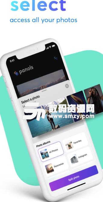 Panols苹果版app(无缝剪裁全景照片9宫格) v2.0 ios手机版