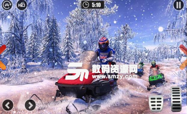 四轮雪地摩托车手游(赛车竞速游戏) v1.5 安卓版
