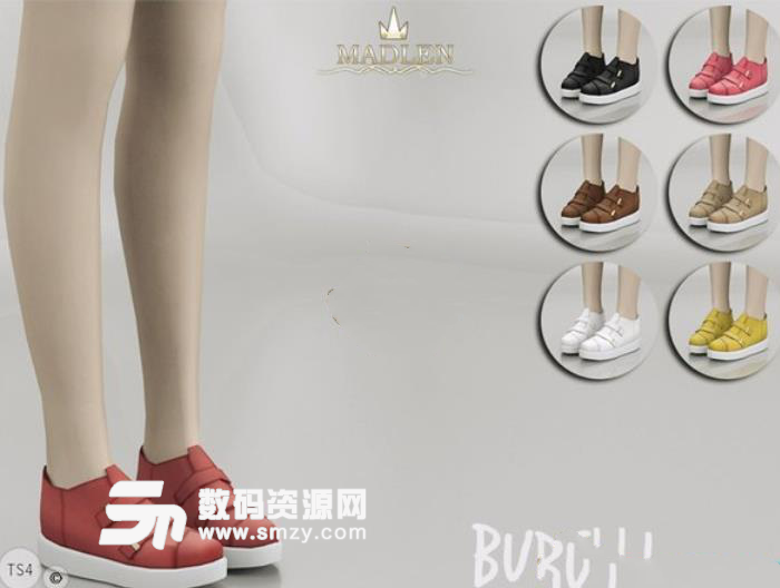 模拟人生4女性简洁休闲鞋补丁免费版