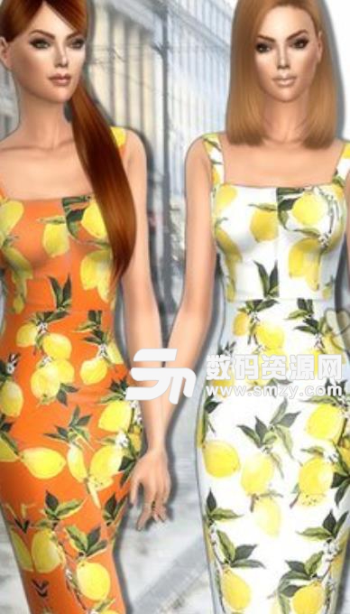 模拟人生4女性柠檬裙子MOD