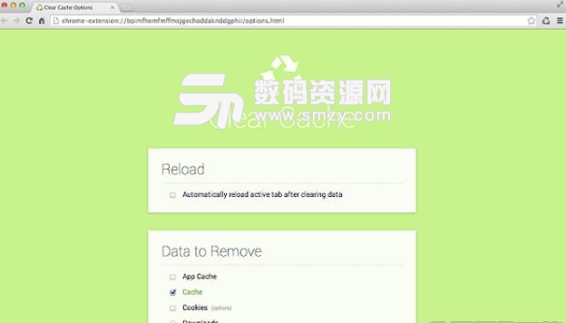 谷歌清除浏览数据缓存插件绿色版