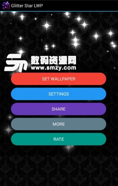 闪光星光现场壁纸app(Glitter Star LWP) v22.4 安卓版