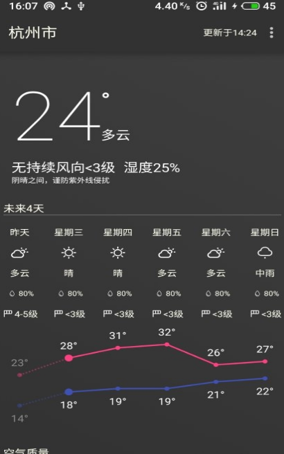 墨风app安卓版(天气预报) v1.0 手机版