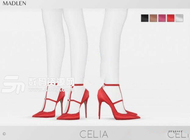 模拟人生4女性红色高跟鞋补丁免费版