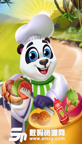 我的熊猫厨师餐馆烹饪游戏ios手机版(咖啡厅美食模拟) v1.1 苹果版
