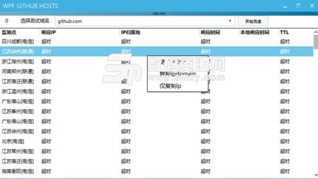 WPF GITHUB HOSTS免费版