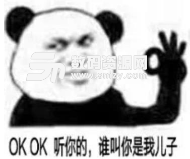 熊猫头OK表情包
