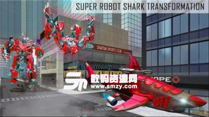 超级鲨鱼人登陆手游安卓版(科幻机甲战斗) v6.2 手机版