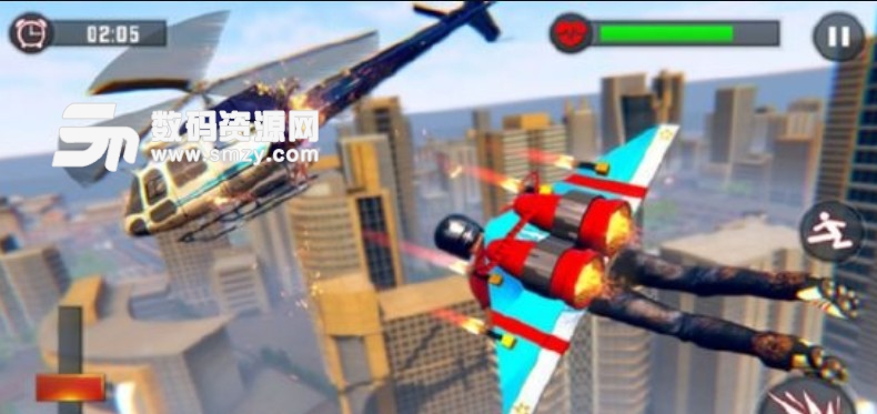 喷气背包飞行英雄安卓版(高自由度沙盒RPG手游) v1.2.2