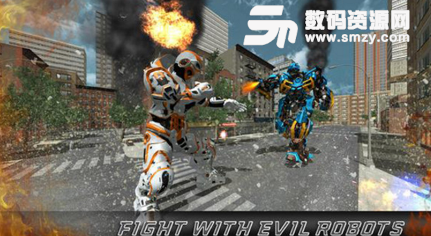 飞行机器人汽车手机版(机器人战斗游戏) v1.2.4 安卓版
