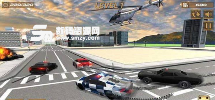 极端警察汽车免费版(警车模拟驾驶手游) v1.1 安卓版