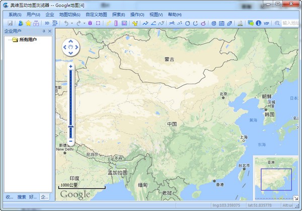 奥维互动地图浏览器绿色版