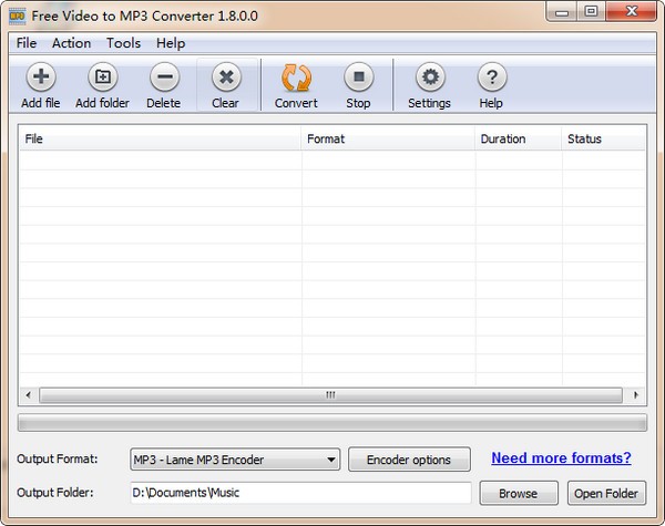 AbyssMedia Free Video to MP3 Converter免费版