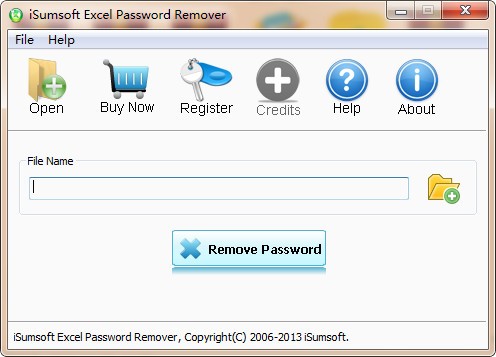 iSumsoft Excel Password Remover绿色版
