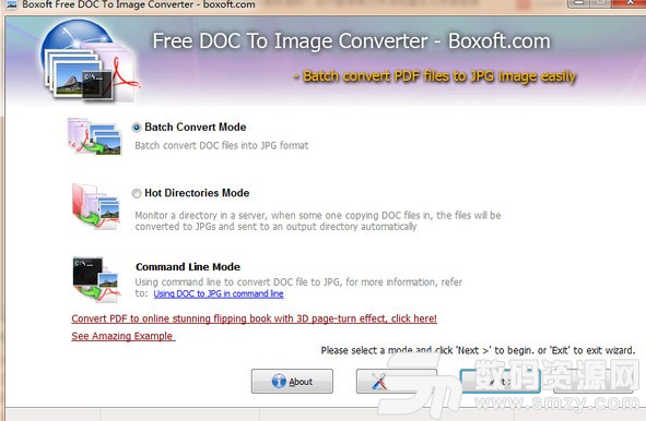 Boxoft Free DOC to Image Converter最新版