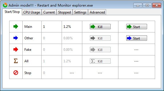 Restart and Monitor Explorer官方版