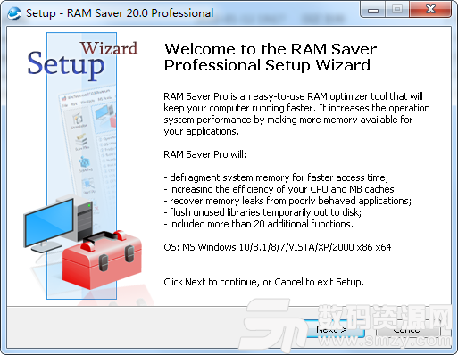 RAM Saver Professional(内存管理工具)客户端