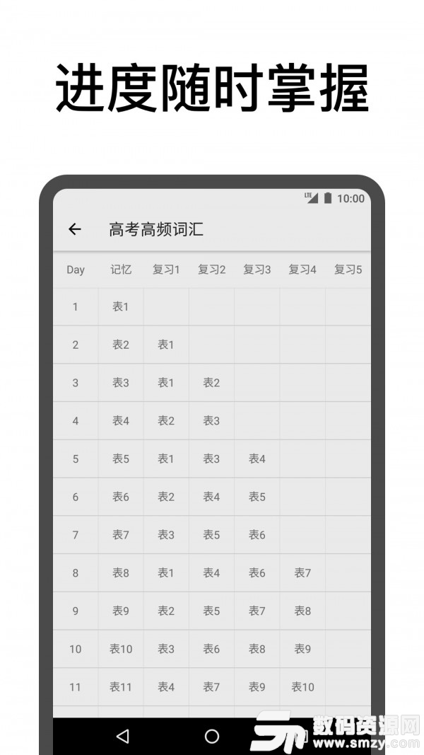 表格背单词手机版(学习教育) v1.4 安卓版