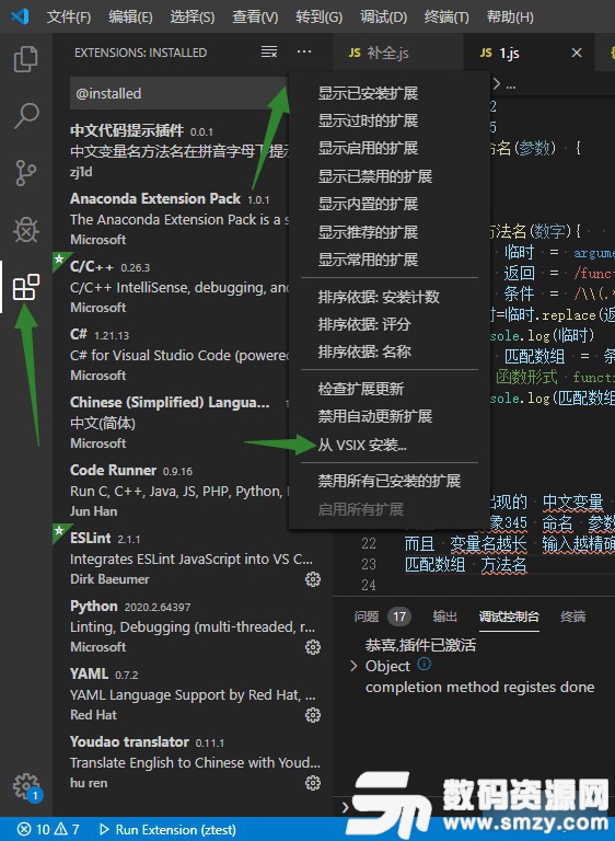 vscode中文快速输入插件专业版下载