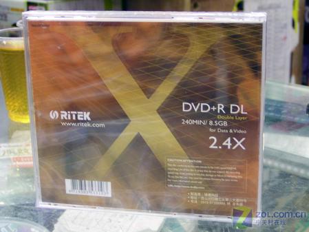 D9盘片普及 铼德DVD+R DL仅售19元