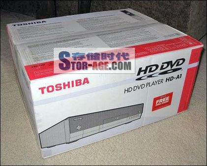 东芝HD DVD机及电影 在美国悄然上市