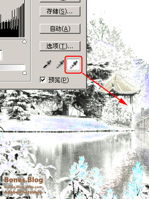 Photoshop把照片變為雪景特效