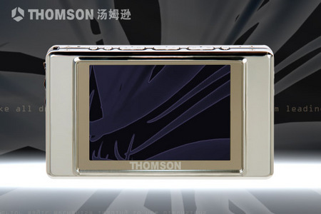 汤姆逊3.6寸屏12mm厚的MP4即将发售