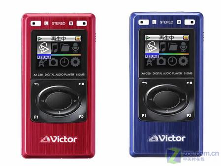 日本Victor推新款MP3 完全反iPod趋势