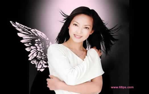 Photoshop制作美丽漂亮的天使