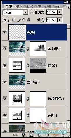 Photoshop調色教程：打造墨色江南效果