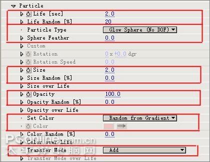 3D粒子特效四大實例之動感太空梭5