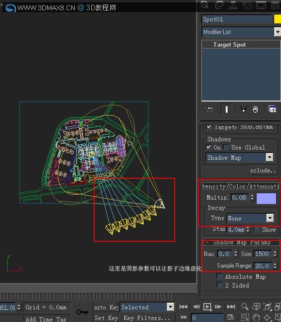 VRay建筑渲染夜景教程_3dMax8.Cn